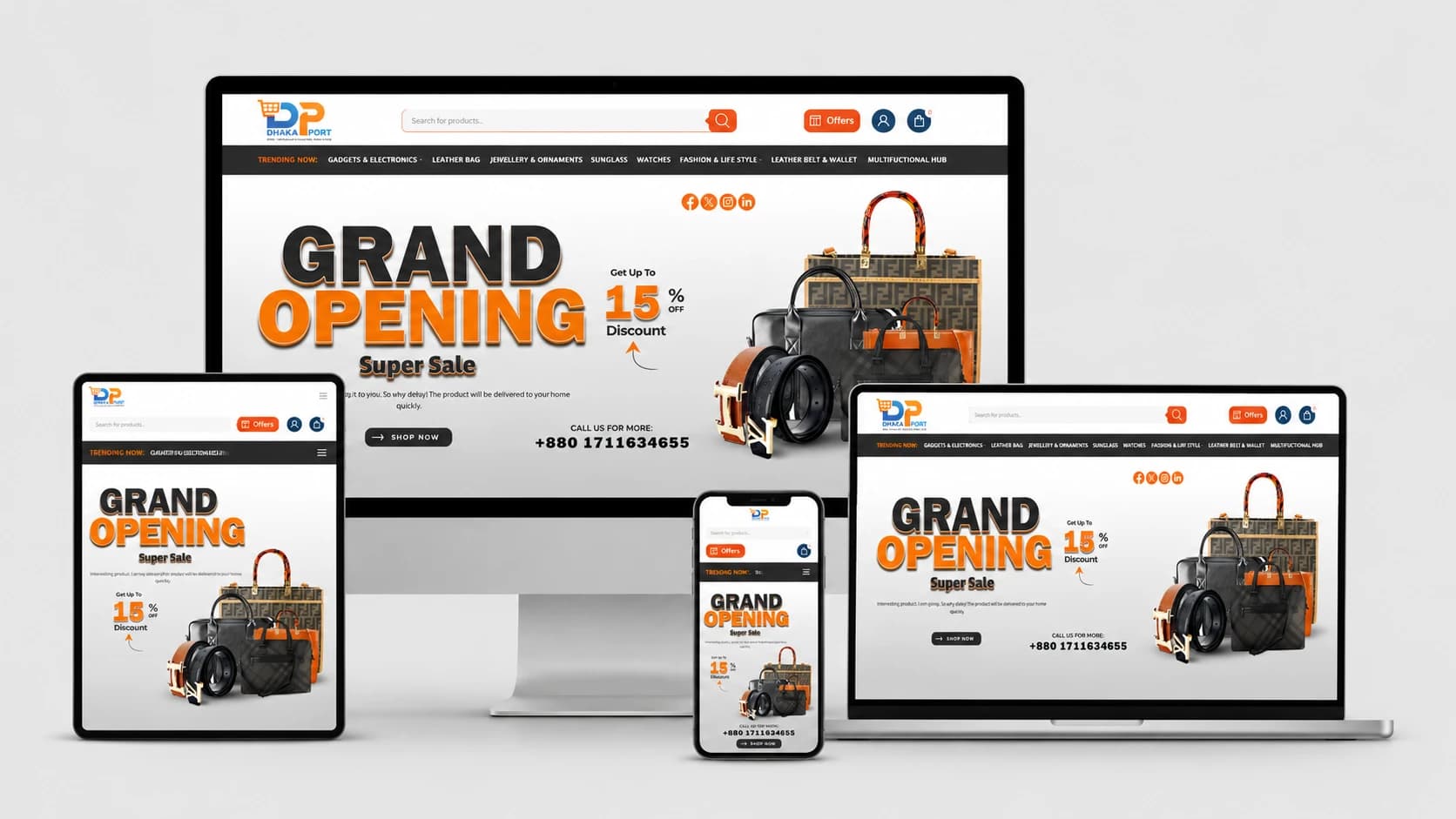 Ecommerce Website