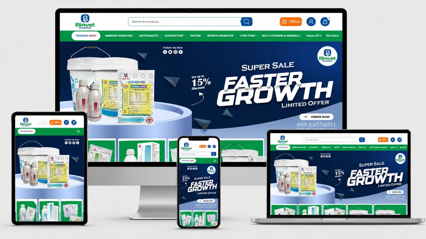 Medicine Ecommerce Website