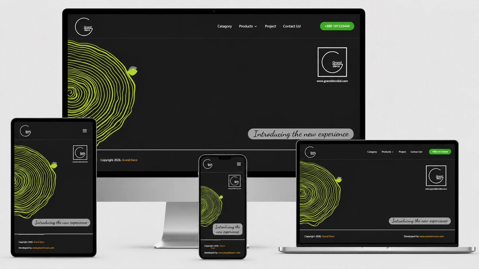 Intirior Design Website